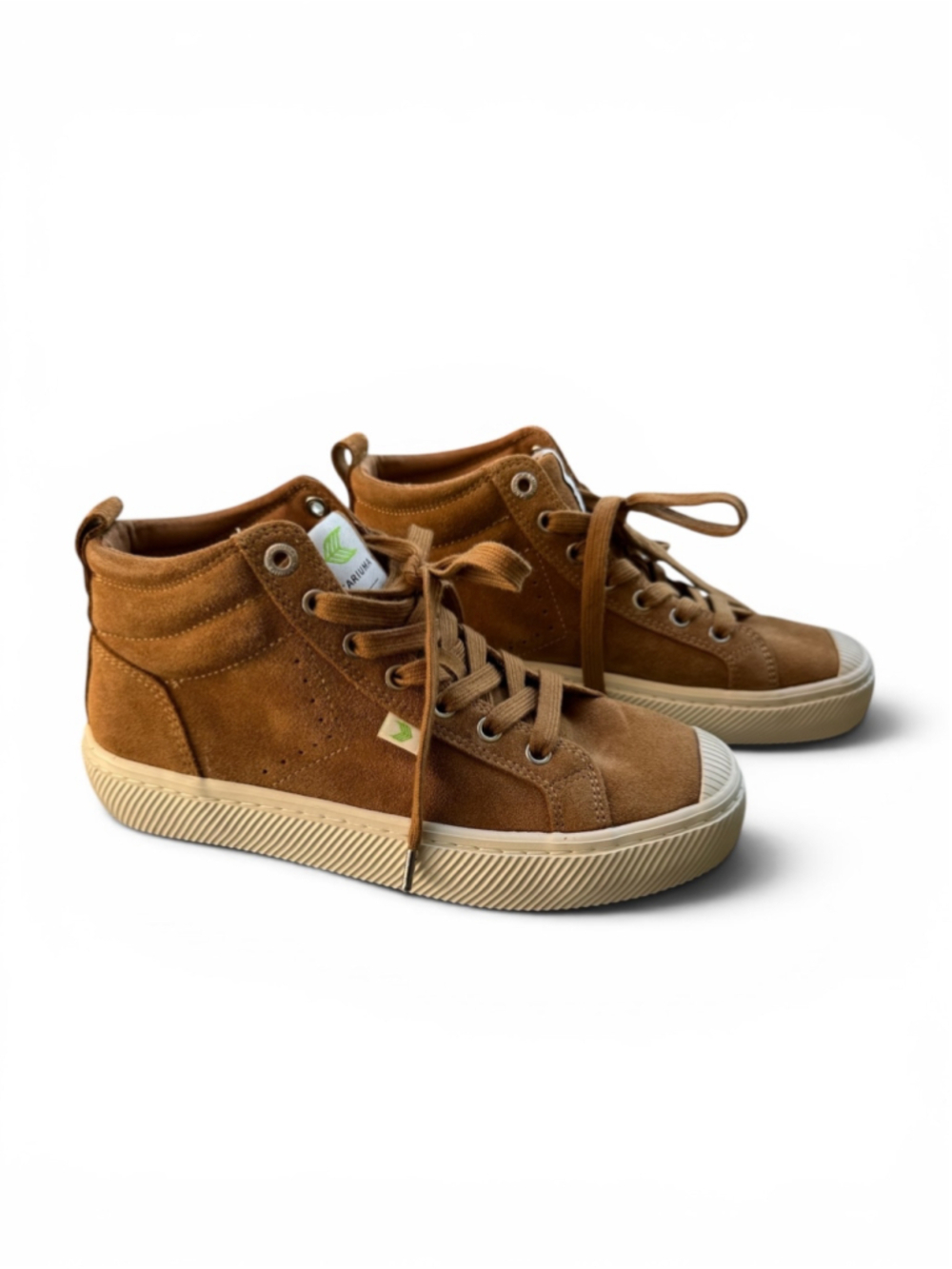 Cariuma OCA High Suede Camel Brown Sneakers Women’s 7.5 NEW Sustainable Men’s 6